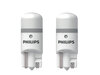 Pair of Philips W5W Ultinon PRO6000 LED bulbs without packaging