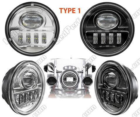 LED Optics for Additional Driving Lights of Harley-Davidson Ultra Classic Electra Glide 1584