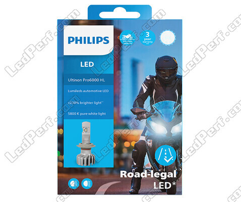 Philips LED Bulb Approved for Honda CBF 1000 (2006 - 2010) motorcycle - Ultinon PRO6000