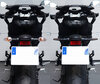 Before and after comparison following a switch to Sequential LED Indicators for KTM EXC-F 350 (2012 - 2013)