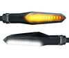 Dynamic LED turn signals + Daytime Running Light for Royal Enfield Hunter 350 (2022 - 2023)