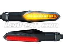 Dynamic LED turn signals + brake lights for Royal Enfield Sixty 5 500 (2002 - 2006)